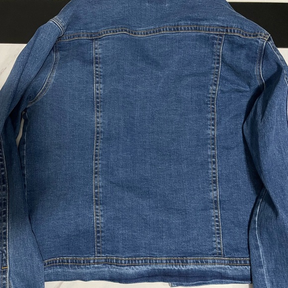 BP Denim Trucker Jacket 80s Stone Wash - Picture 4 of 7